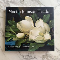 Art Coffee Table Book Collection | Martin Johnson Heade by Theodore E. Stebbins Jr. Botanicals Flora Fauna