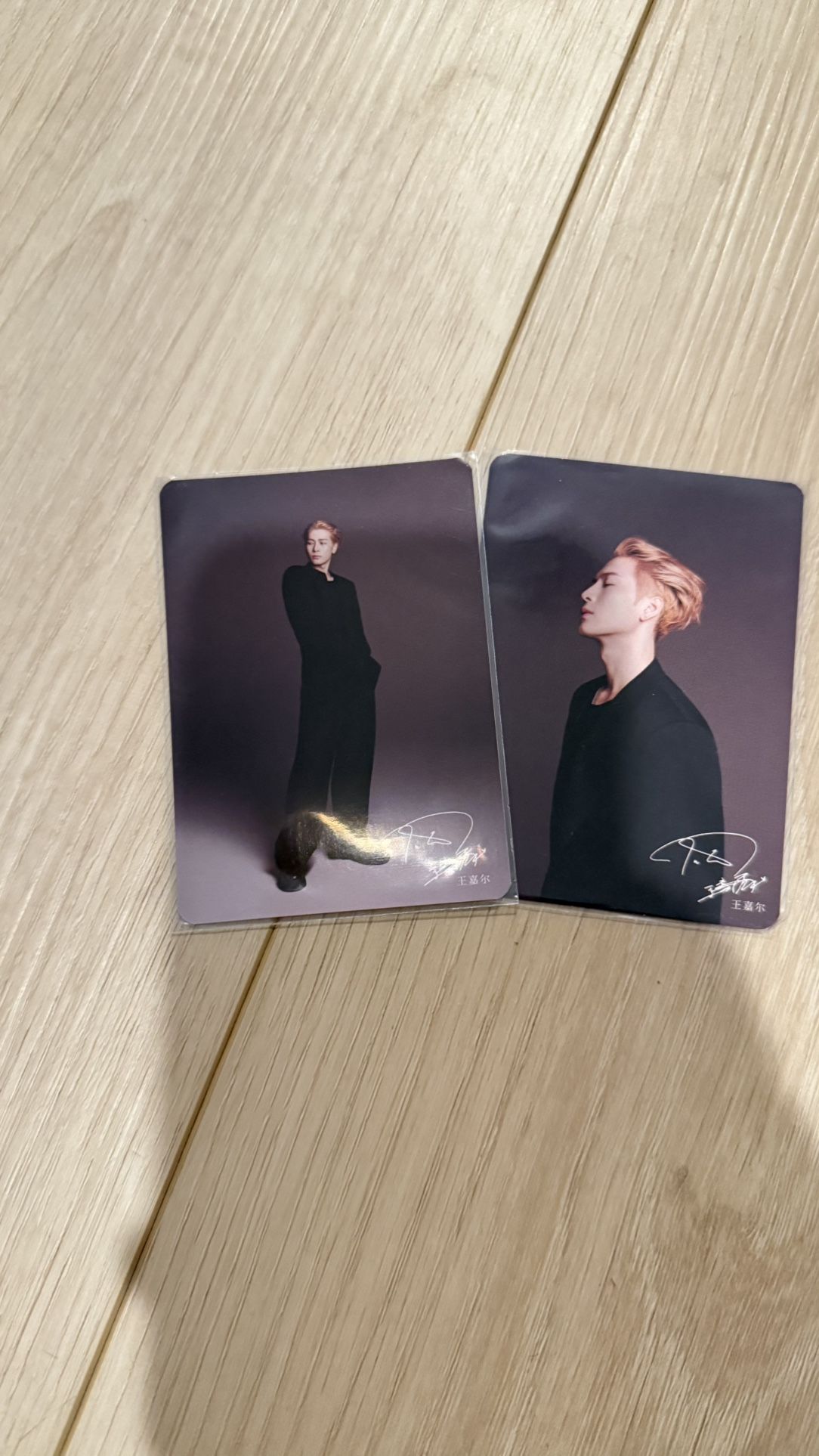 Jackson Wang x Haidilao 31st Anniversary Official Postcard Set (2 pcs) β Limited Edition with Printed Signature
