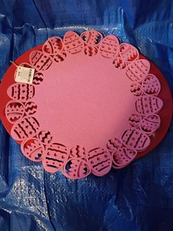 2-Easter Egg Felt Table Placemat