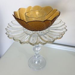 🌿 Beautiful tabletop bird bath/feeder/garden art