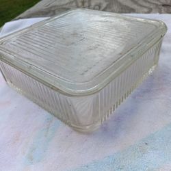 Vintage Glass Box