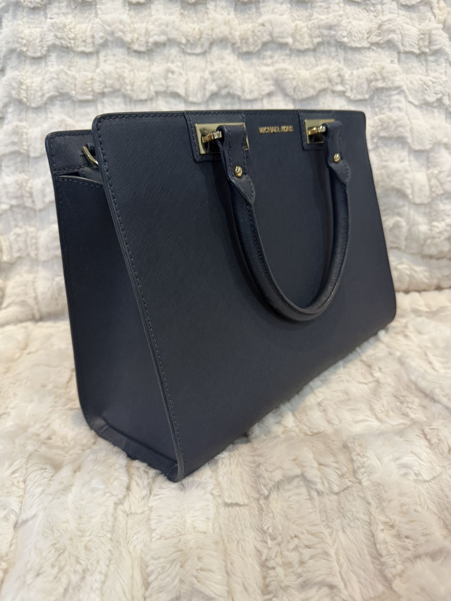Michael Kors Navy Handbag