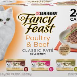 Purina Fancy Feast Poultry & Beef 
