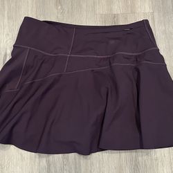 Athletes Ace Tennis 13.5@ Skirt Women’s  Sz. Medium Purple