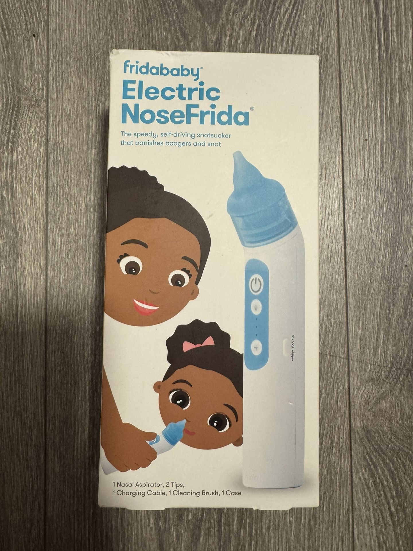 Frida Baby Electric NoseFrida Nasal Aspirator for Baby, Nose Sucker for Baby & Toddler, Nasal Aspirator for Congestion + Allergy Relief with