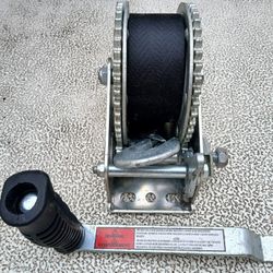 Trailer Winch 2000 Lb CAPACITY