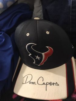 Nice dan capers signed hat