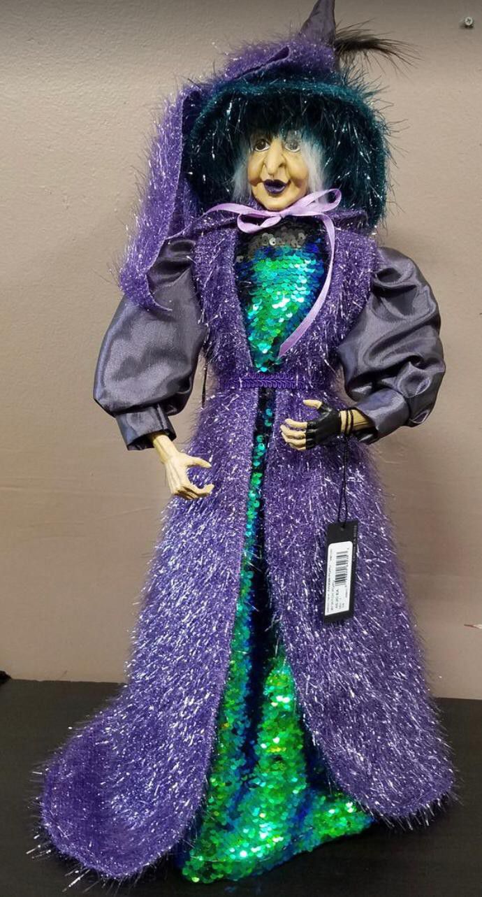 Halloween Decor Witch Doll