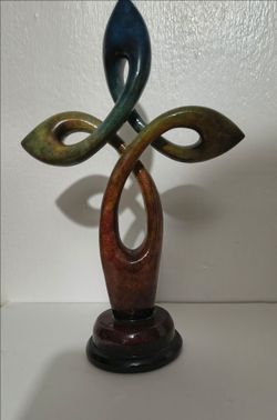 IMAGO - ATONE CROSS SCULPTURE 9"×5.5" - T1