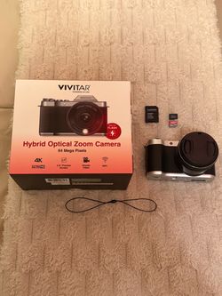 Vivitar Hybrid Optical Zoom Camera 64MP 4K