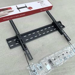 (NEW) $15 Tilt TV Wall Mount Bracket for 37-75” TVs, Max Weight 110 Lbs, VESA 600x400mm