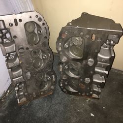 A set of factory V6 Chevy heads 229 cubic inches 3.8 liters totally recondition for G body car 1978/1987-$100.00