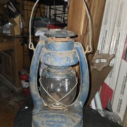 ANTIQUE TRAIN LANTERN EMBURY NO.2 AIR PILOT PAT`S
