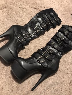 Pleaser Boots size 6