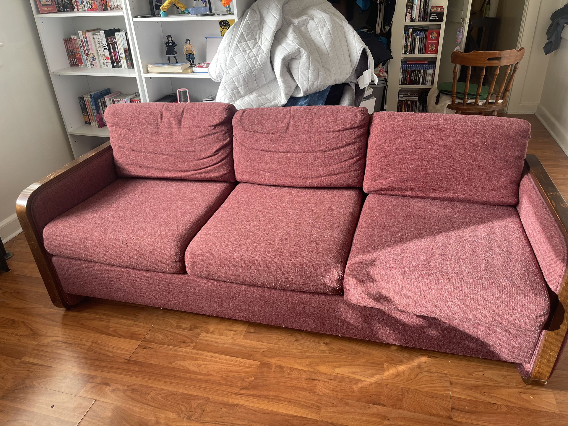 Free Burgundy Couch