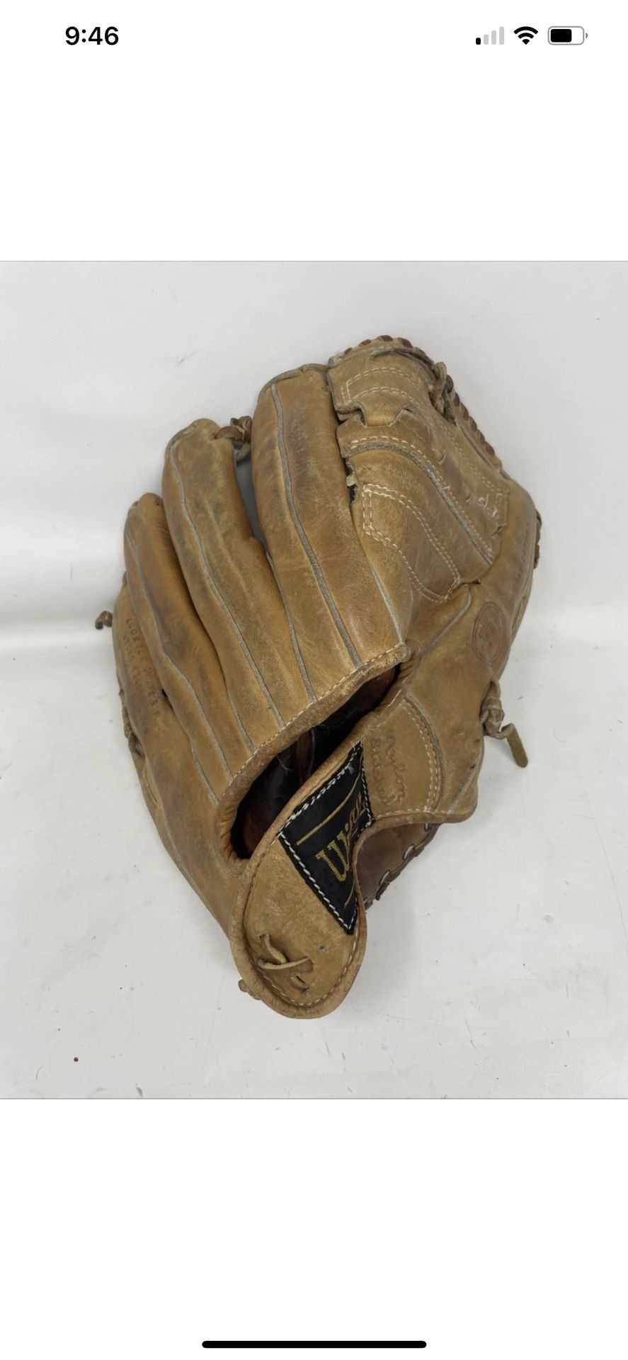 vintage Wilson A2334 baseball glove Left