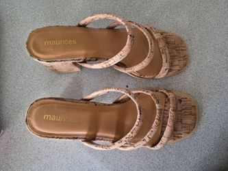 Cork Block Heels