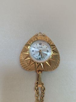 Vintage mechanical watch necklace