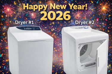 (2) Fisher & Paykel Natural Gas Dryers — Tested & Ready 
