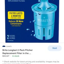 Brita Pitcher Filters 