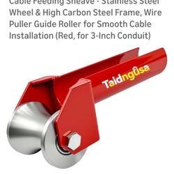 cable feeding  sheave .  3 in brand new