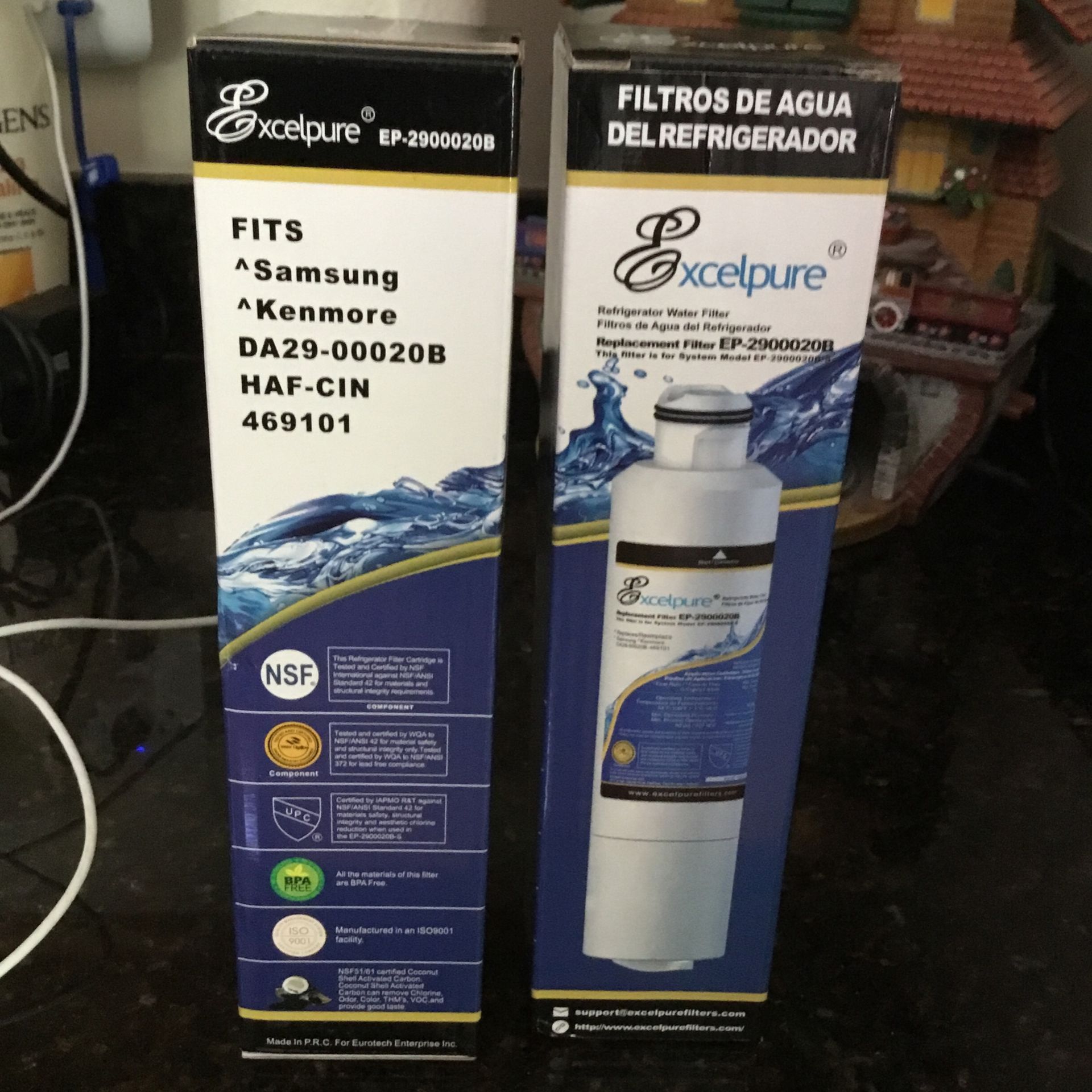 Samsung Water Filters DA29-00020B Or Kenmore HAF-CIN469101 NIB