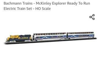 Bachmann Electric Train Set - HO Scale
