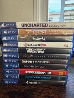 Various PS4 Used Games