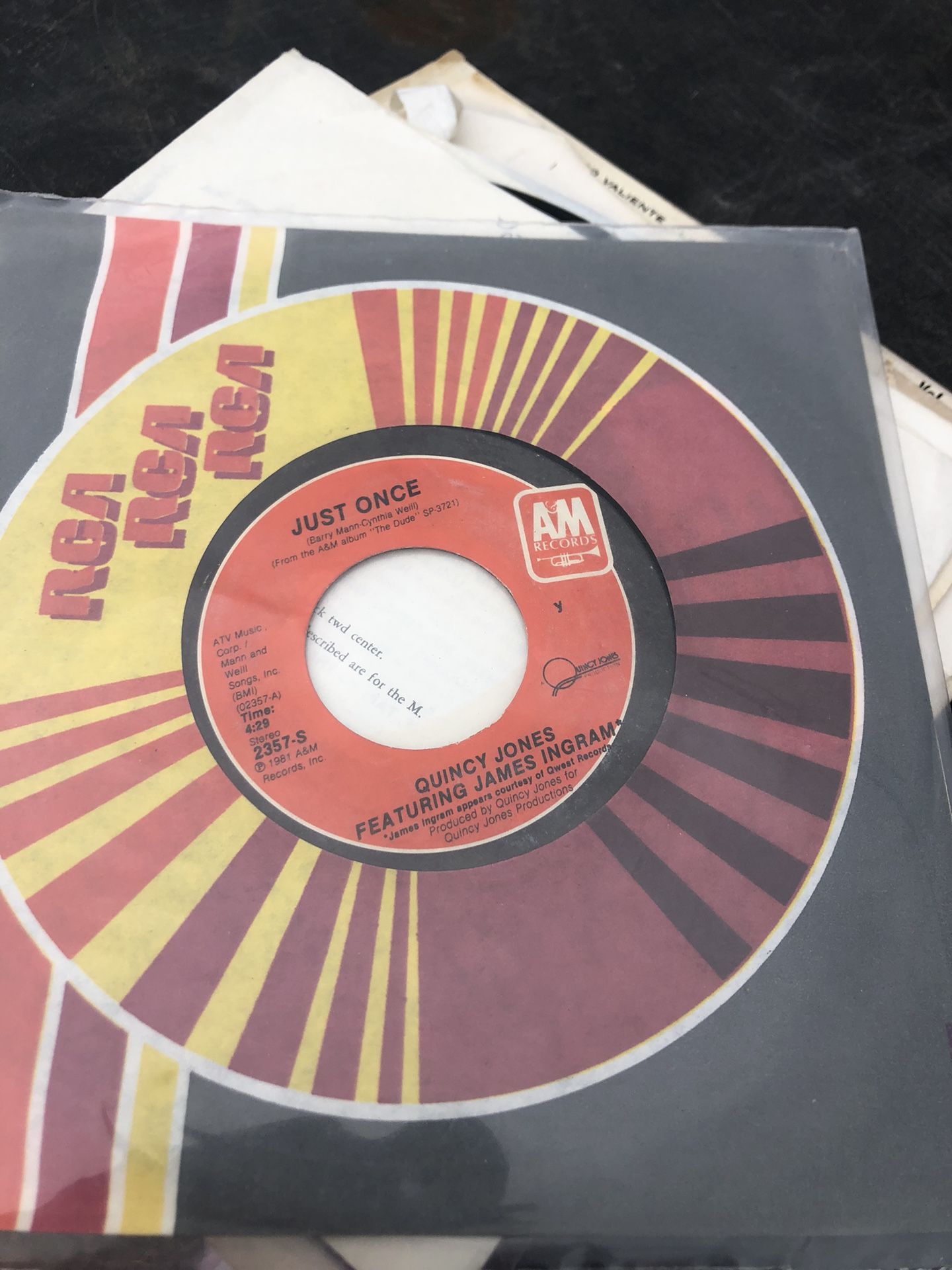 Quincy Jones Featuring James Ingram The Dude 45