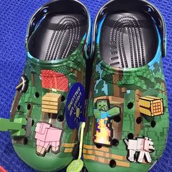 Crocs Minecraft and Super Mario