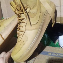 Mens Size 11.5 Tan Colored Air Force 1
