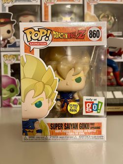 Super Saiyan Goku First Appearance Glow in the Dark Go! Exclusive Funko Pop