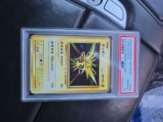 PSA 10 Zapdos Holo Japanese 20th Anniversary 1st Edition