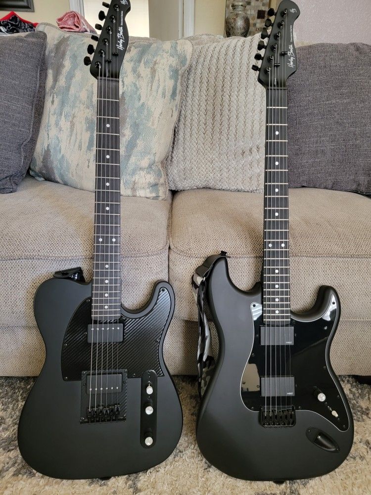 Harley Benton St-20HH & Harley Benton TE-20 HH SBK