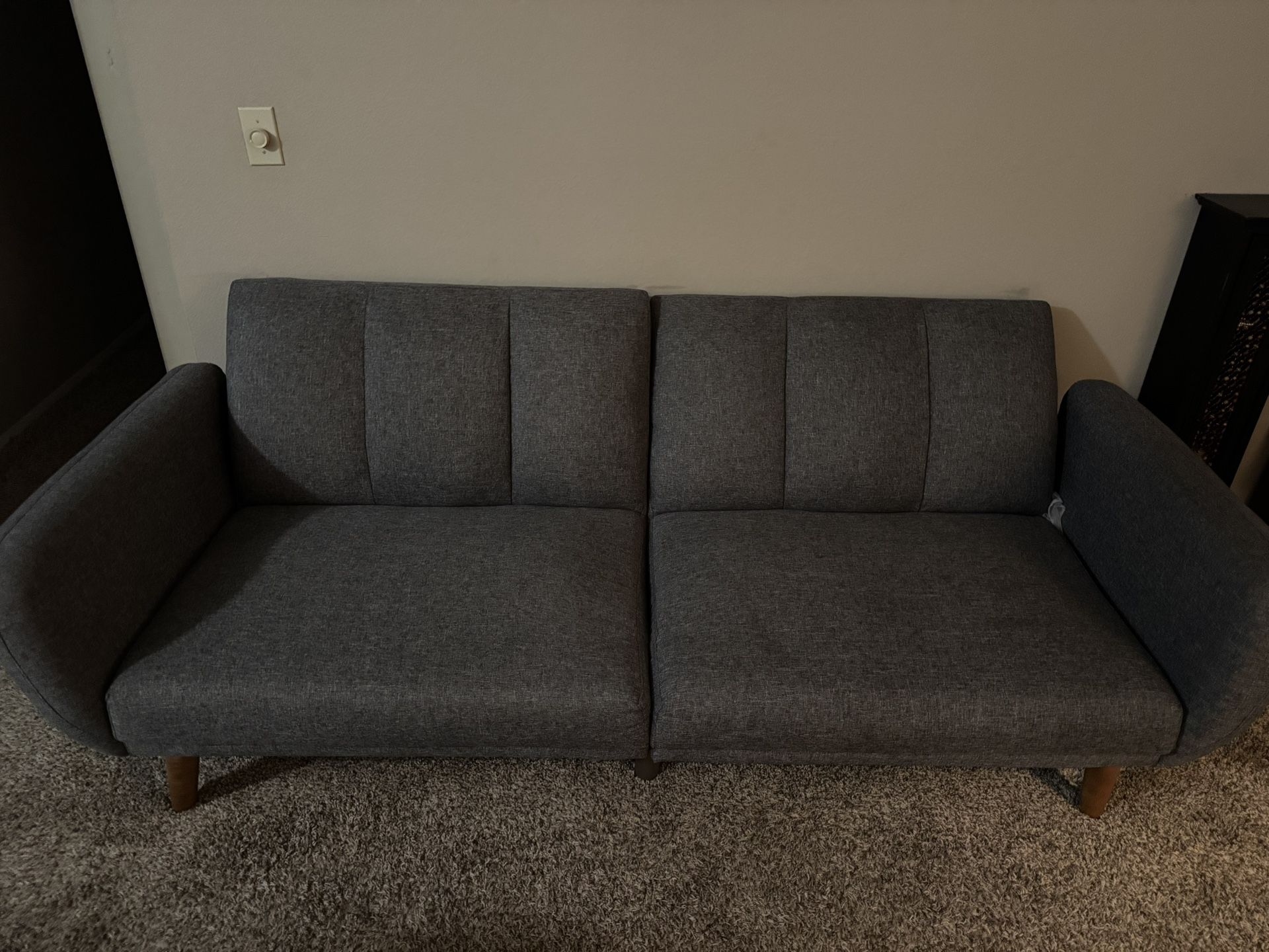 Grey Sofa & Futon