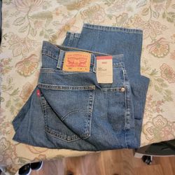 Brand New Levi's 505 Jeans 38x30 Retail Is $75