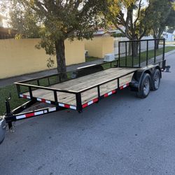 TRAILER UTILITY TRAILER 7x16 