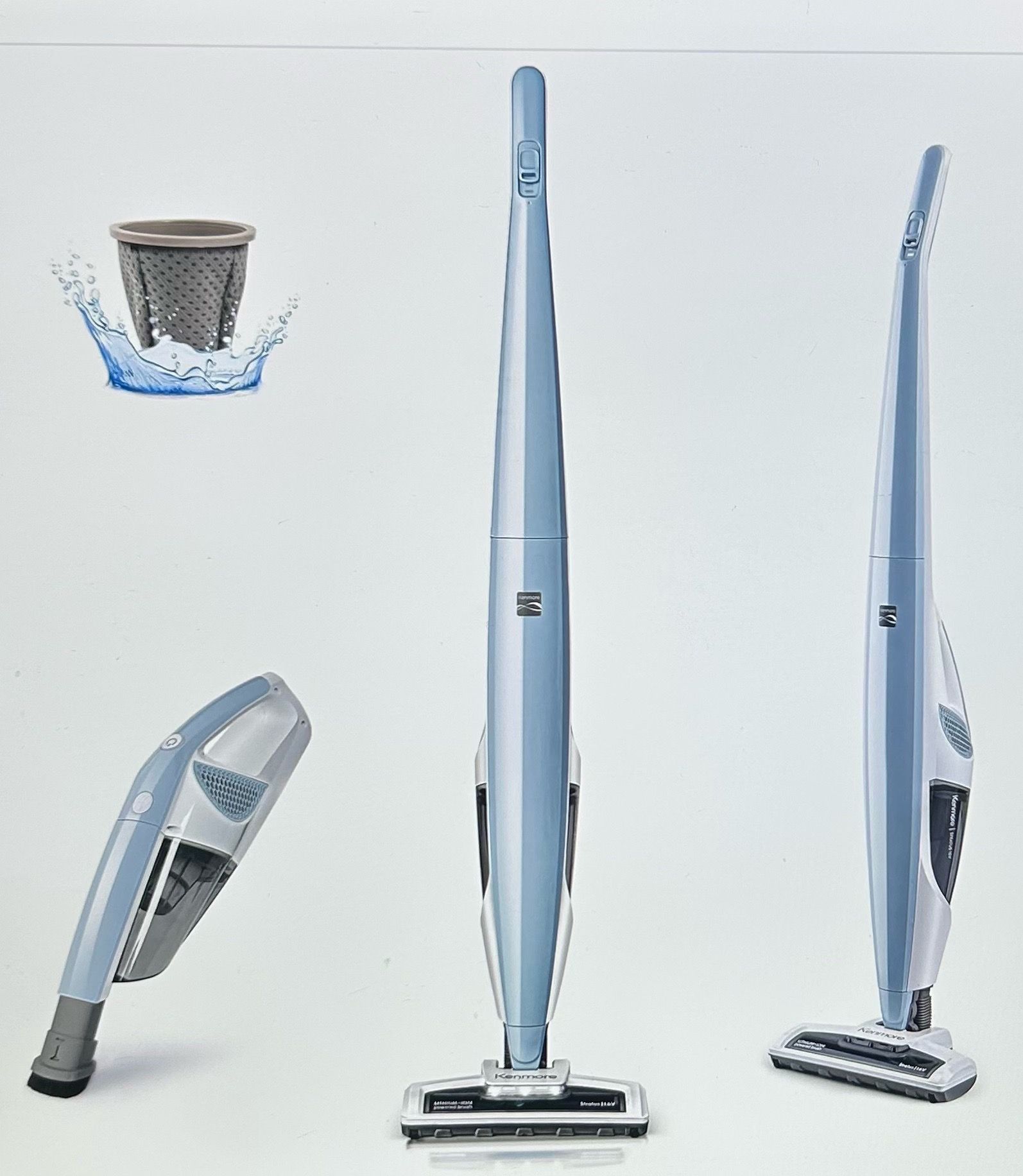 Kenmore 2 in 1 Cordless/ Handheld Stick Vacuum
