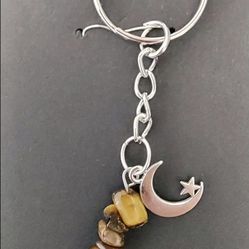 Tiger's eye keychain