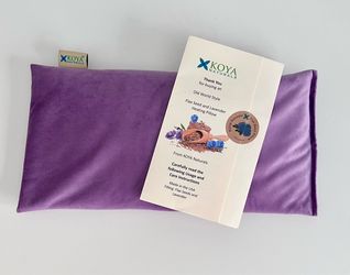 Koya Naturals Flax Seed Lavender Heating Pillow