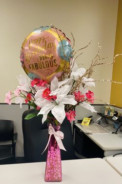 Birthday/wedding centerpieces