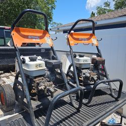 Pressure washers two of them