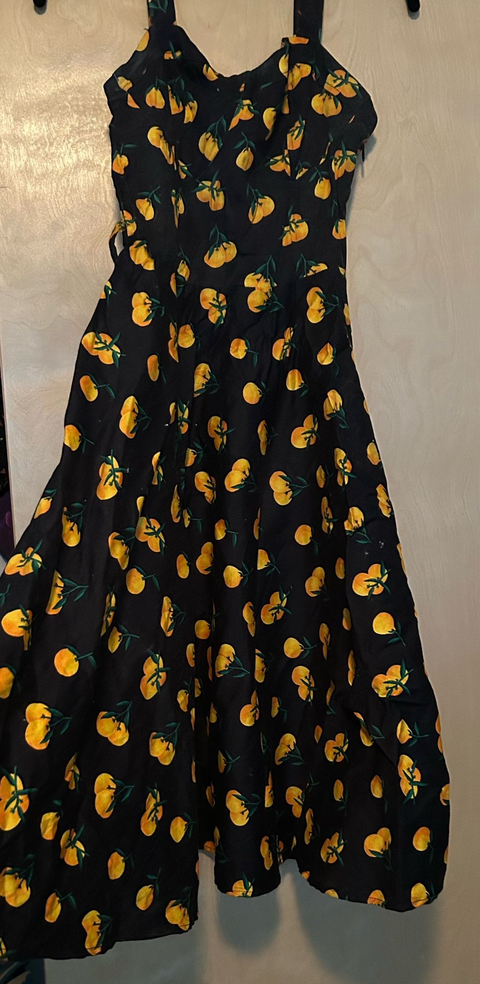 Miss Lulo "LANA" MANDARIN ORANGE Dress