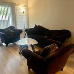 Sofa and chairs
