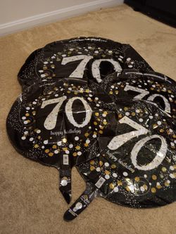 Free 70th Birthday Balloons