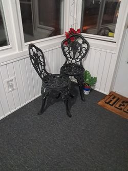 Metal patio Chair.