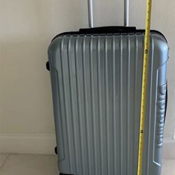 Luggage  Diplomat Ruedas Giratorias Azul Metalizado NUEVA  