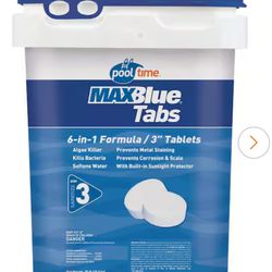 MAX BLUE Pool Chlorine Tablets