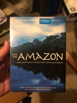 Into the Amazon 4 DVD set great item