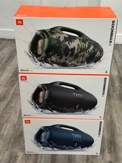 JBL BOOMBOX 4 - NUEVA SELLADA - ¡La más potente! Llegó la bestia. La nueva JBL Boombox 4 con Bluetooth 5.4 y 34 horas de batería. Disponible en 3 colo